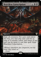 Heartless Conscription - Magic: The Gathering - MoxLand